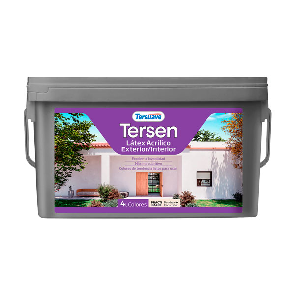Tersen Látex Acrílico Exterior-Interior Colores