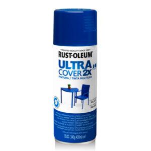 Aerosol Ultra Coverx2 Azul Profundo Brillante