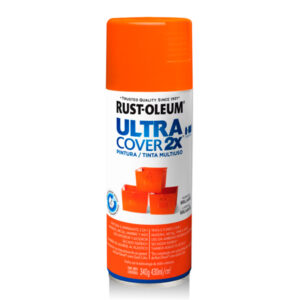 Aerosol Ultra Coverx2 Naranja Brillante
