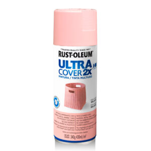 Aerosol Ultra Coverx2 Rosa Claro Brillante