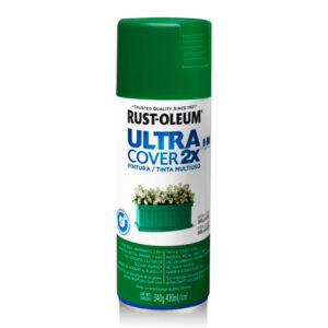 Aerosol Ultra Coverx2 Verde Claro Brillante
