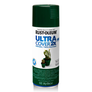 Aerosol Ultra Coverx2 Verde Oscuro Brillante