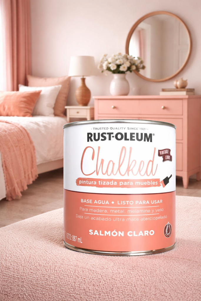 Pintura para Muebles Rust Oleum-Salmon Claro