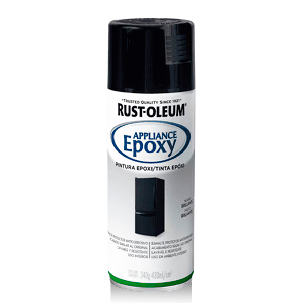 Aerosol Epoxi Negro Brillante