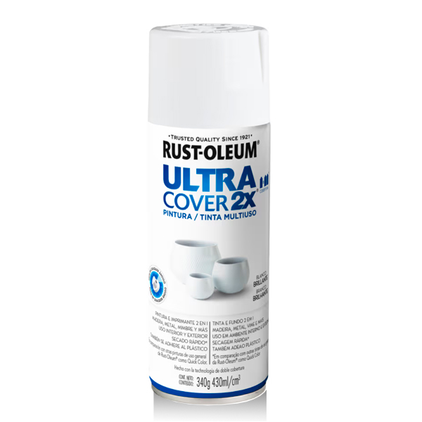 Aerosol Ultra Coverx2 Blanco Brillante
