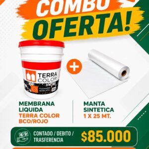 Combo Oferta Membrana Líquida + Manta Sintética
