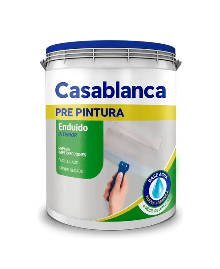 Enduido Interior Casablanca 4Kg Prepintado
