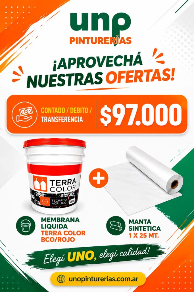 Combo Oferta Membrana Líquida + Manta Sintética